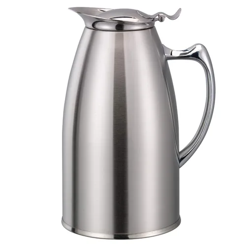 Vista 7 de Service Ideas WP6SA Jarra de agua, aislamiento de espuma, acero inoxidable, acabado satinado, 0.6L