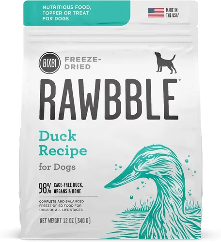 Vista 28 de BIXBI Rawbble - Alimento liofilizado para perros, receta de res, 4.5 onzas, 98% de carne y órganos, sin rellenos, comida cruda para perros apta