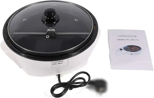 Vista 9 de Tostador de granos de café, tostadora de café 17.64 oz para uso doméstico, tostadora de 32.0-464.0 °F, tostadora de café casero de grano de maní