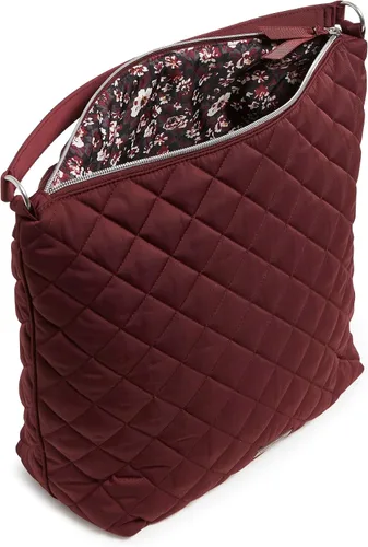 Vista 3 de Vera Bradley Bolso de hombro Hobo de gran tamaño de sarga de alto rendimiento