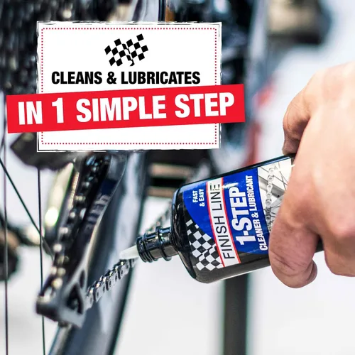 Vista 4 de Finish Line limpiador y lubricante para cadena de bicicleta aceites de bicicleta