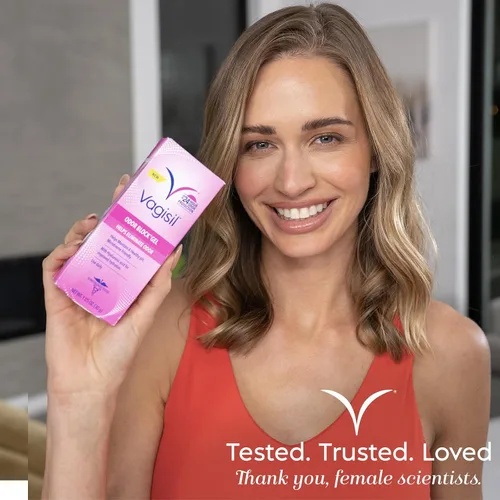 Vista 6 de Vagisil Gel bloqueador de olores con ácido hialurónico para la salud vaginal, probado por ginecólogos, hipoalergénico, 1.05 onzas (paquete de 1)