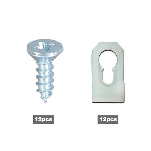 Vista 5 de CHEDA Cinturón lateral del cuerpo Fender puerta cuarto vinilo Molding Trim Clips & Studs 12 MQ
