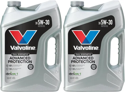 Vista 225 de Valvoline SynPower Full aceite sintético para motor, 1 Cuarto de galón, Ambar
