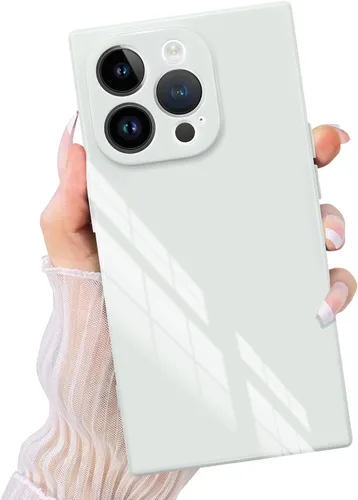 Vista 19 de Funda rectangular compatible con iPhone 15 para mujeres y hombres, TPU suave a prueba de golpes, protección completa de la lente, funciona