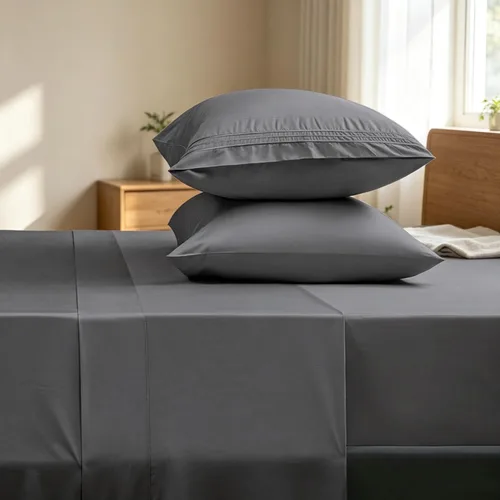 Vista 26 de SONORO KATE Juego de sábanas de cama de microfibra súper suave de 1800 hilos, sábanas egipcias de lujo de 16 pulgadas de profundidad, antiarrugas e