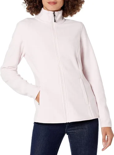 Vista 9 de Amazon Essentials Chaqueta de forro polar con cremallera completa para mujer - Colores descontinuados Rosado coral