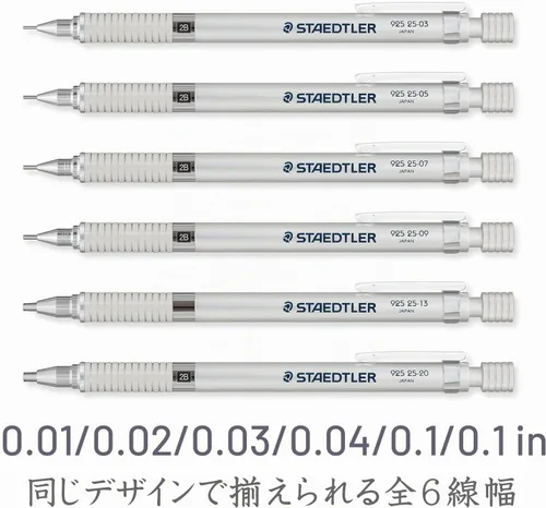 Vista 8 de Portaminas de la marca Staedtler, serie Silver, Plateado