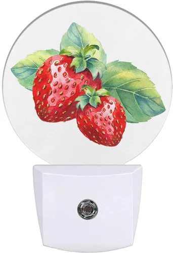 Vista 14 de LEDLAMP3009 - Luz nocturna de ciervo con enchufe, color rojo, árbol de abedul, tronco de invierno, cornamenta, vida silvestre, luz nocturna