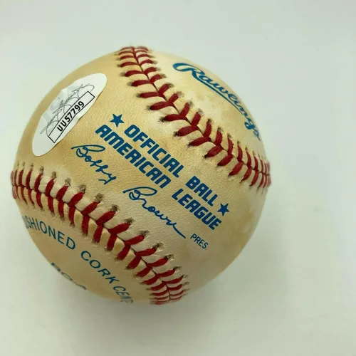 Vista 2 de Henry Kimbro firmó la leyenda oficial de la liga negra de béisbol de las Grandes Ligas JSA COA - Béisbol con Autógrafo