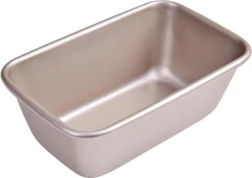 Vista 10 de 2 mini moldes para pan de plátano de 6 pulgadas, sartén antiadherente para hornear, juego de 2 utensilios para hornear de acero al carbono, mini