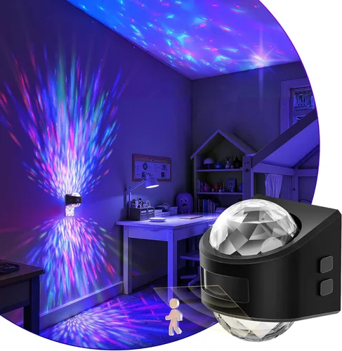 Vista 13 de L LOHAS LED Las luces nocturnas se enchufan a la pared, proyector de luz