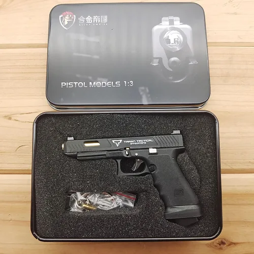Vista 7 de Mini llavero de pistola, llavero con forma de pistola, llavero táctico pequeño regalo modelo de pistola, llaveros geniales para hombres