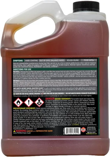 Vista 2 de Hot Shot's Secret Inyector Diesel Flush, 1 Galón