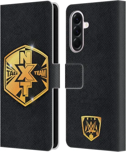 Vista 165 de Head Case Designs Officially Licensed WWE Cruiserweight Champion Title Belts Leather Wallet Case Compatible with Samsung Galaxy A07 4G Campeón