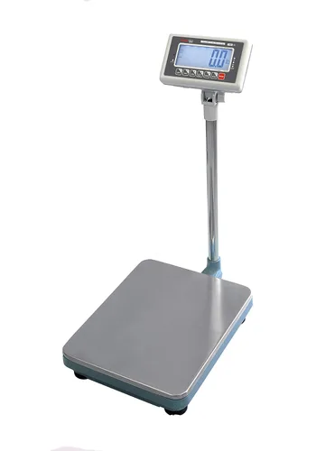 Vista 10 de VisionTechShop Báscula de sobremesa TBW-100 para almacén báscula de envío industrial y, Lb/Kg conmutable, capacidad de 100 libras, legibilidad