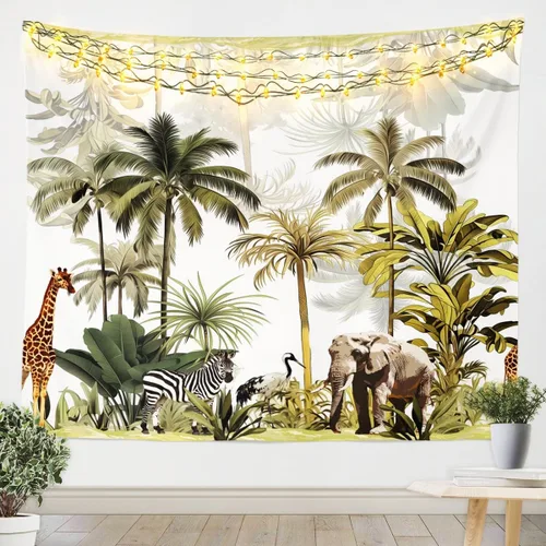 Vista 7 de Tapiz de juegos para niños pequeños de 51 x 59 pulgadas, tapices de decoración de sala de juegos para adolescentes, consola de juegos para niños