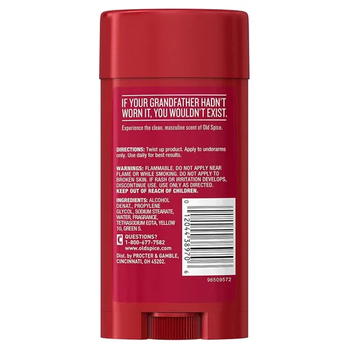 Vista 6 de Old Spice Desodorante en barra clásica, original, 3.25 oz (paquete de 8)