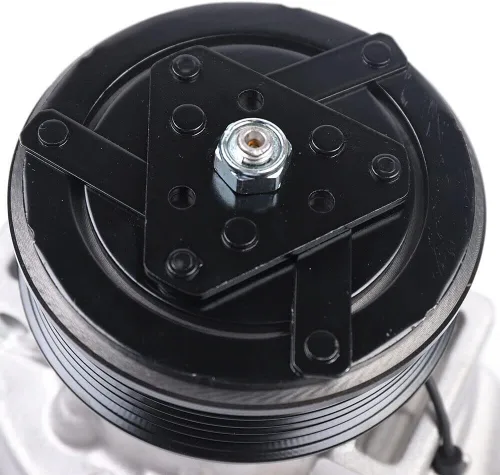 Vista 6 de Compresor de A/C y embrague de A/C para Mitsubishi Lancer 2.0L 2008-2011, para Mitsubishi Outlander 3.0L 2007-2009, aire acondicionado y embrague