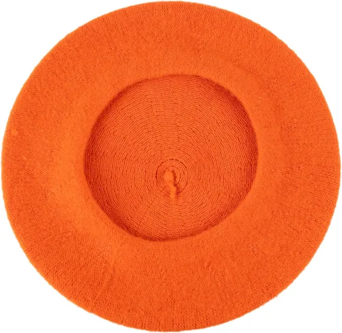 Vista 19 de Hat To Socks Boina francesa de mezcla de lana para hombre y mujer en colores lisos