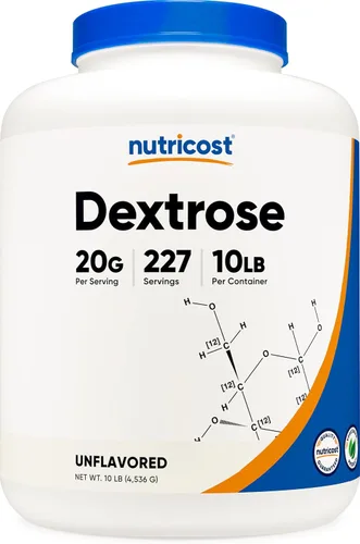 Vista 7 de Nutricost Polvo de dextrosa de 2 libras, sin OMG, sin gluten