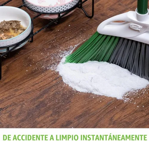 Vista 8 de Kit para derrames de líquidos 16 veces más absorbente que la arcilla, grado comercial, para vómito, orina, aceite, polvo absorbente para todos