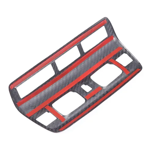Vista 8 de TOYCIDFG Marco de luz de lectura de fibra de carbono para Chevrolet C8 Corvette Accesorios 2020-2024 (negro)