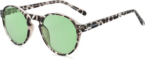 Vista 7 de Sleep Glasses for 99.9% Blue Light Glasses Dual AR Coatings Green Lens for Computer Gaming Reduce Eyestrain