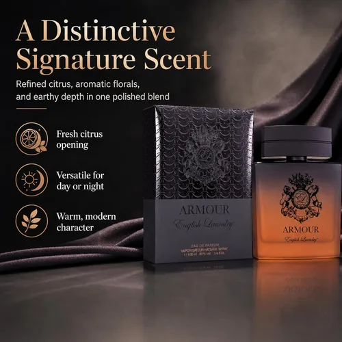 Vista 4 de English Laundry Armour Eau de Parfum en aerosol, 3.4 onzas líquidas