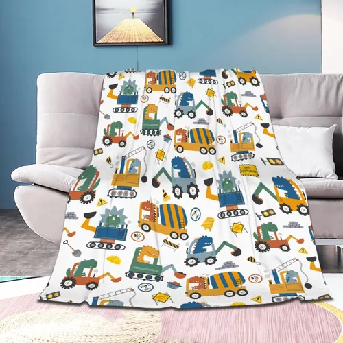Vista 13 de Manta de bebé de esqueletos de dinosaurios de neón retro de los años 80, regalos para niños y niñas, decoración de dinosaurios, felpa suave