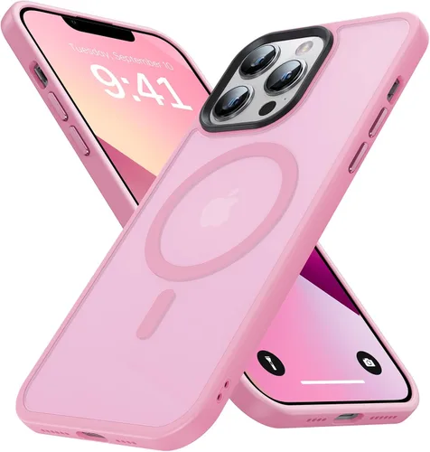 Vista 14 de Funda magnética fuerte para iPhone 13 Pro Max [compatible con Magsafe] [protección contra caídas de grado militar] Funda protectora a prueba