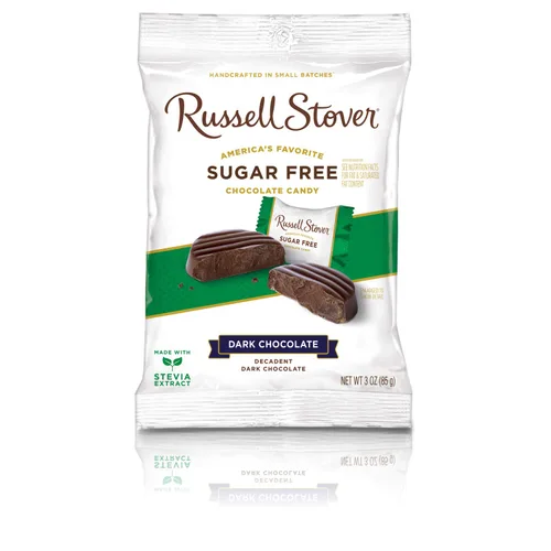 Vista 7 de Russell Stover Caramelos de coco sin azúcar, bolsa de 3 onzas