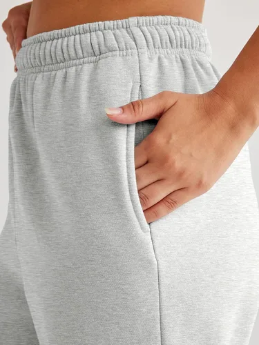 Vista 4 de AUTOMET Pantalones deportivos tipo cargo para mujer, de gran tamaño, de forro polar, trajes de moda de otoño, ropa Y2K 2023 con bolsillos