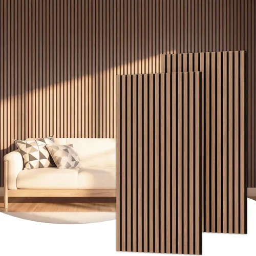Vista 16 de TONOR Paneles de pared de madera para decoración de paredes interiores, paquete de 2 unidades de 47.2 x 23.6 pulgadas