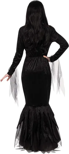 Vista 2 de Rubie's Addams Family Morticia Addams Costume for Women