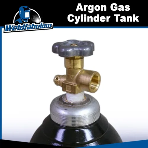 Vista 4 de Tanque Cilindro de Gas Argón 100% para Soldadura 80 cu/ft CGA 580 - LLENO