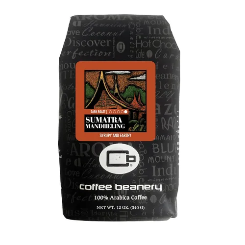 Vista 13 de Café especial italiano tostado oscuro 12 oz. Café (en grano entero)