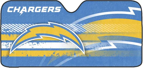 Vista 23 de Fanmats Parasol Solar Automático para Parabrisas de la NFL, Protector Solar Visera Solar Acordeón Tri-plegable para Almacenamiento 59" x 29.5