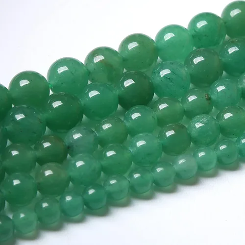 Vista 120 de 100 cuentas de piedra multicolor natural de 0.236 pulgadas (0.236 in), cuentas espaciadoras sueltas redondas para hacer pulseras, collares, aretes
