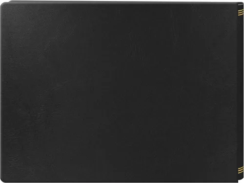 Vista 2 de Pioneer Post-bound Deluxe - Álbum magnético de cuero sintético en caja, color negro