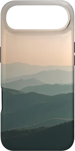 Vista 27 de Great Smoky Mountains - Funda para iPhone 16, diseño de montaña
