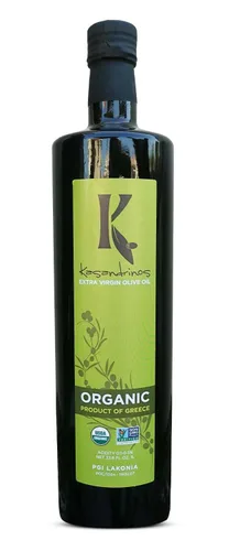 Vista 26 de Aceite de Oliva griego orgánico extra virgen Kasandrinos (botella de 17 oz)