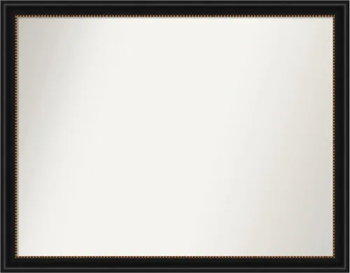 Vista 256 de Amanti Art Espejo personalizado, gran espejo de baño estrecho, espejo de pared o espejo de tocador de baño sobre el fregadero (24 x 24 pulgadas)