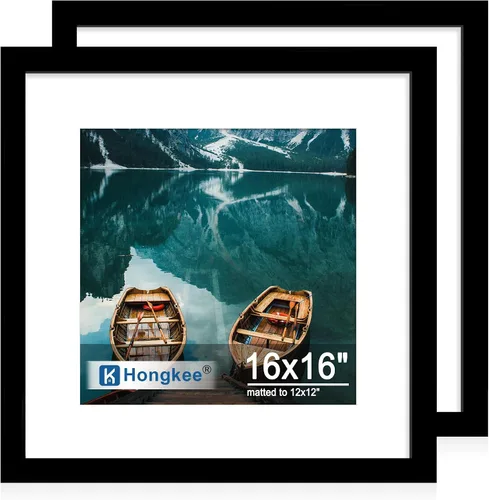 Vista 97 de Hongkee - Juego de 2 marcos de fotos, HK042515-MD5.5X8.5-BK(2PK)