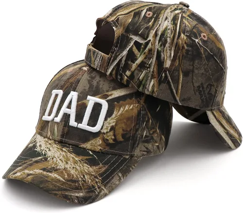 Vista 4 de Sombreros para papá para hombres, el mejor sombrero del mundo, sombrero del día del padre, regalos de papá, gorra de béisbol, regalos de cumpleaños