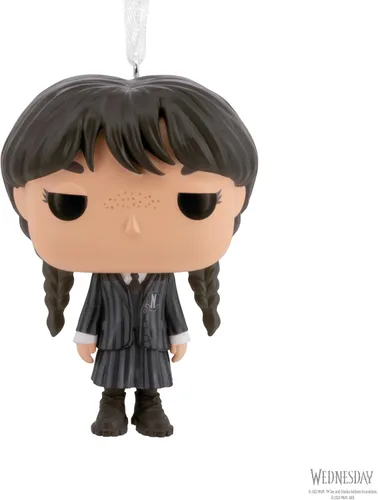 Vista 6 de Hallmark Wednesday Addams Funko POP! Adorno de Navidad