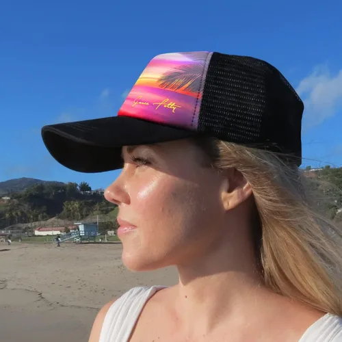 Vista 4 de Grace Folly Gorra de béisbol de malla Snapback para hombre o mujer