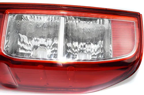Vista 8 de Cubierta de la lámpara de la luz trasera trasera izquierda trasera para Nissan D40 Navara Frontier Pickup 2005-2012
