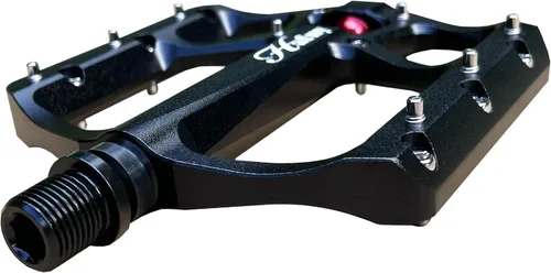 Vista 3 de Hafny Pedales de bicicleta de aluminio, mecanizado CNC, plataforma robusta ancha, HF-1400
