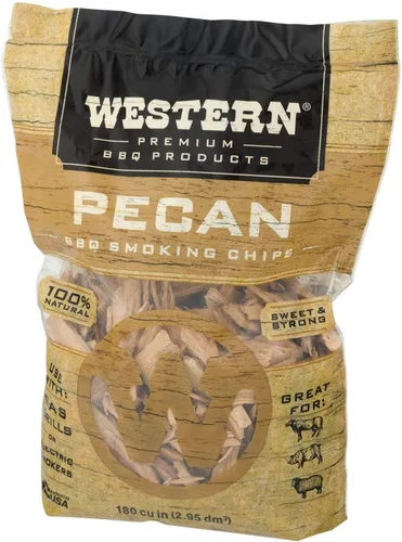 Vista 2 de Ultimate Western BBQ - Paquete variado de chips de madera para ahumar (3) - Sabores de manzana, nuez y cereza